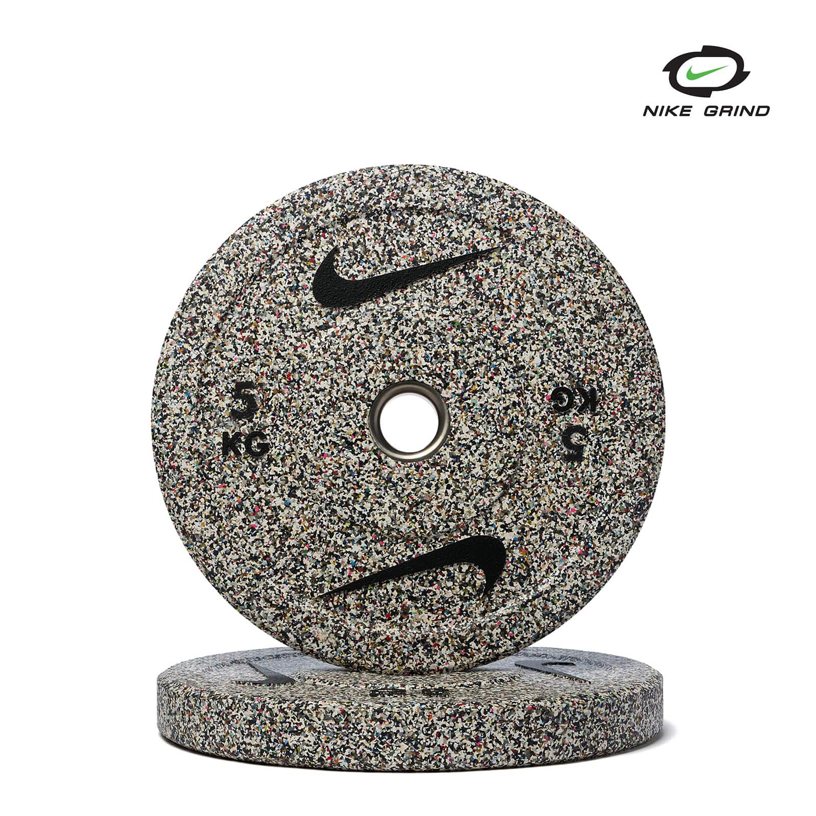 ナイキ グラインドバンパープレート 5kg 2枚セット