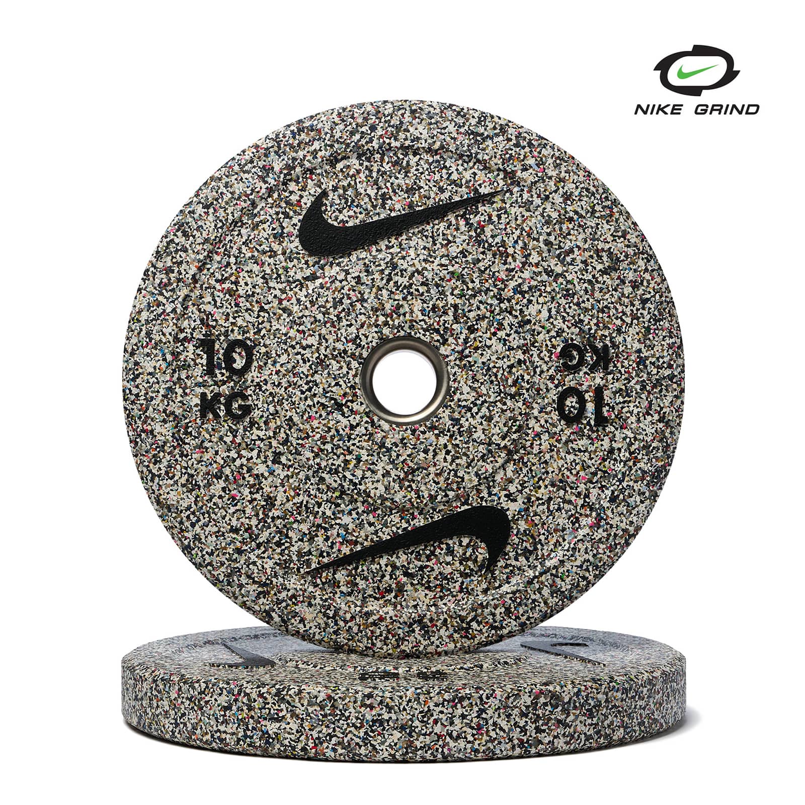 ナイキ グラインドバンパープレート 10kg 2枚セット