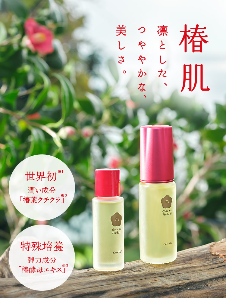 五島の椿 椿酵母オイル フェイス 30ml 五島の椿 公式通販 Mtg Onlineshop