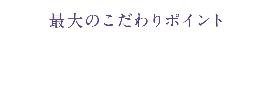 最大のこだわりポイント 相反発MELTLAST