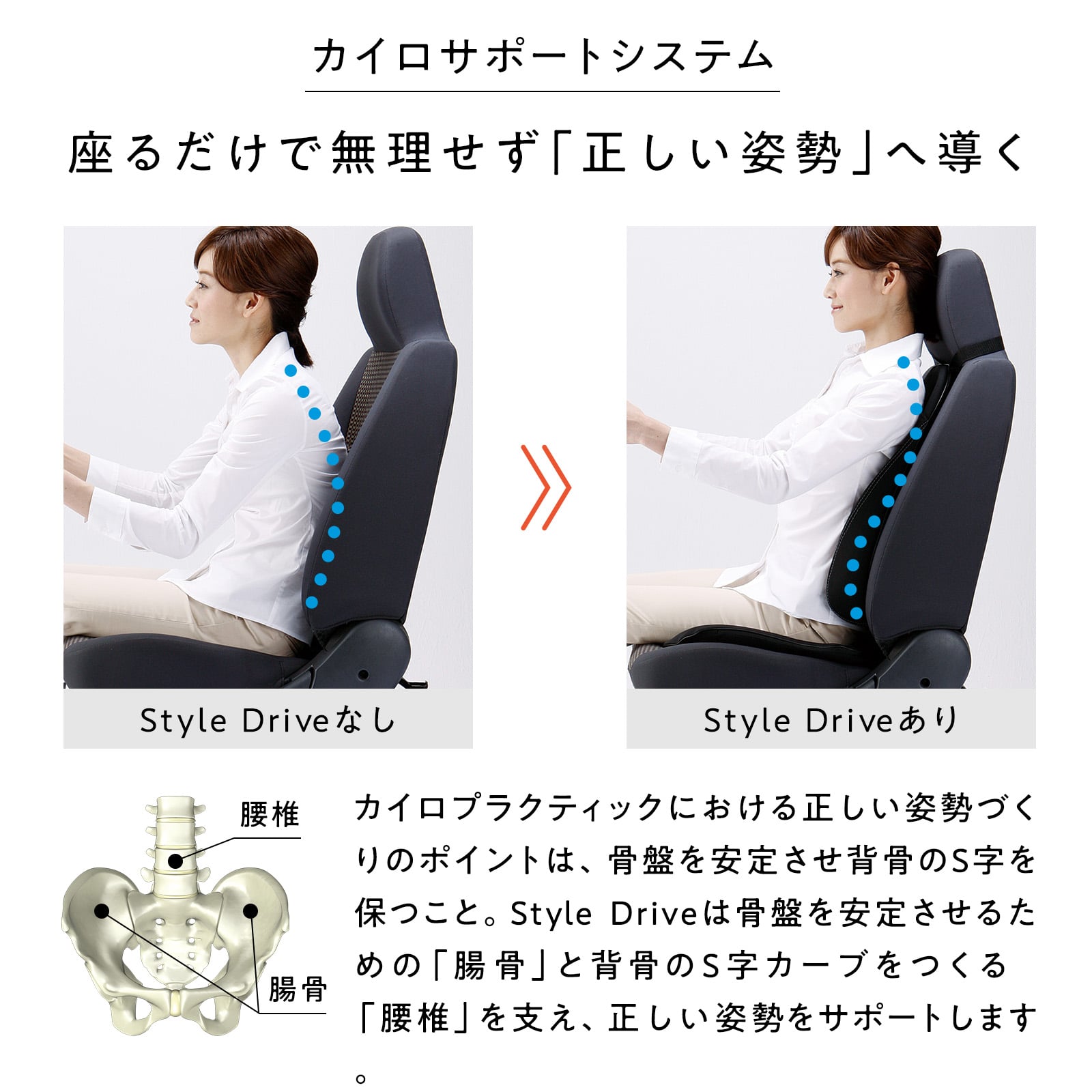 運転 姿勢】スタイル ドライブ | Style Drive | Style 公式通販 | MTG ONLINESHOP